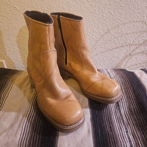 Womens Durango Leather Ankle Campus Boots Size 10